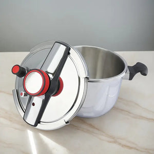 🔥 ¡Cocina más rápido y seguro con nuestra Olla a Presión de Acero Inoxidable de 5 Litros moderna! 🔥