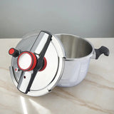 🔥 ¡Cocina más rápido y seguro con nuestra Olla a Presión de Acero Inoxidable de 5 Litros moderna! 🔥