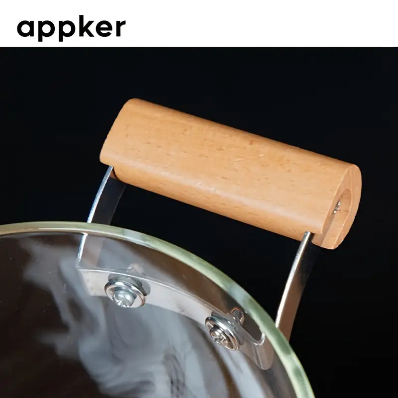 💥¡¡ELEGANTE  OLLA  DE VIDRIO  BOROSILICATO LIBRE DE PLOMO, PREPARA TUS ALIMENTOS MAS SALUDABLE !💥