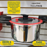 🫕¡MODERNA OLLA A PRESION  DE ACERO INOXIDABLE QUE REVOLUCIONARA TU COCINA! 🫕