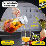 🍹ELEGANTANTE JARRA DE VIDRIO BOROSILICATO🍵