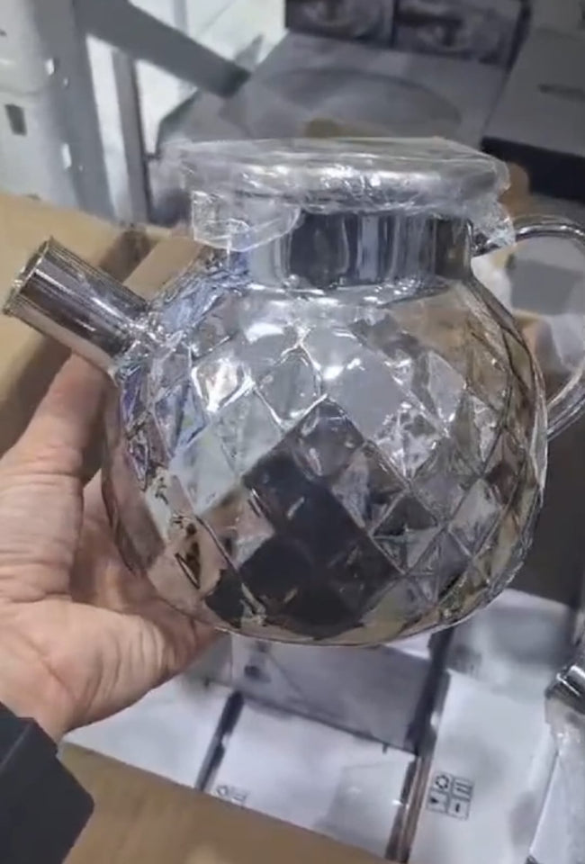 🫖MODERNAS TETERAS DE VIDRIO BOROSILICATO APTAS PARA EL USO DIRECTO AL FUEGO🔥