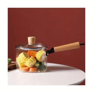 ¡Transforma tu cocina con la olla de vidrio de borosilicato! PREMIUM🍳