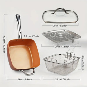 🟧 ¡Descubre la magia de cocinar con la Copper Pan! 🟧